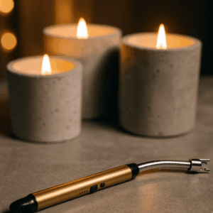 Bronze Arc Candle Lighter